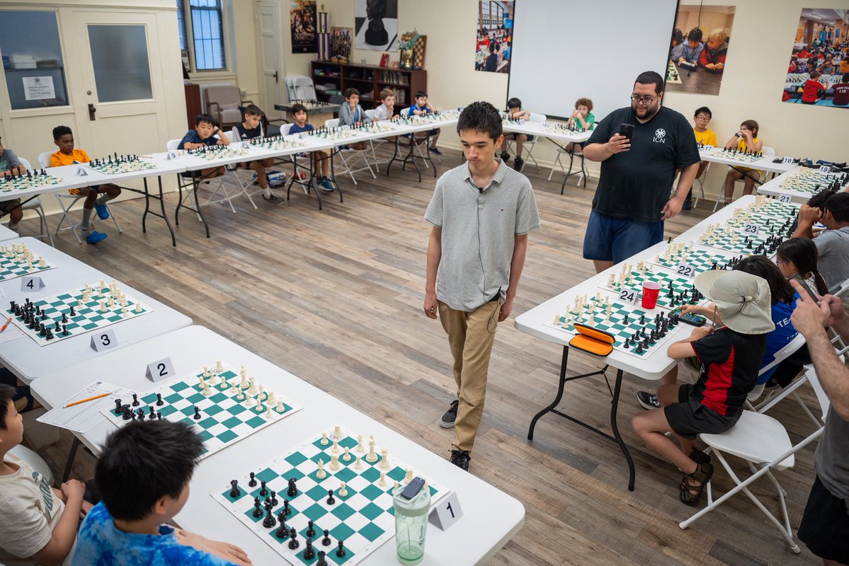 thegiftofchess's tweet image. Congratulations to our friend GM Andy Woodward on winning the 2025 US Junior Chess Championship!