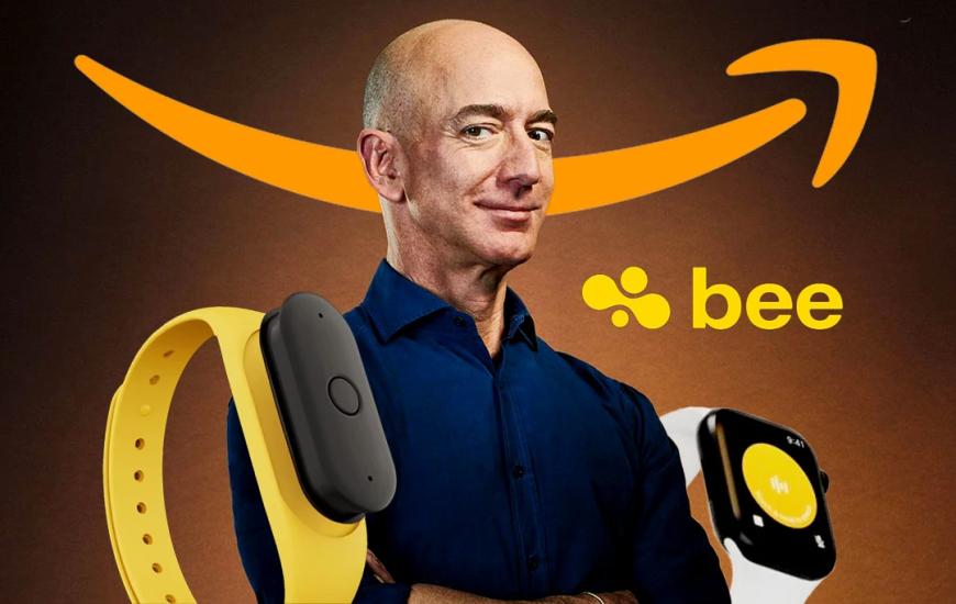 Amazon just acquired Bee, an AI wearable startup offering a $49.99 smart bracelet and an app that acts as a personal assistant👀