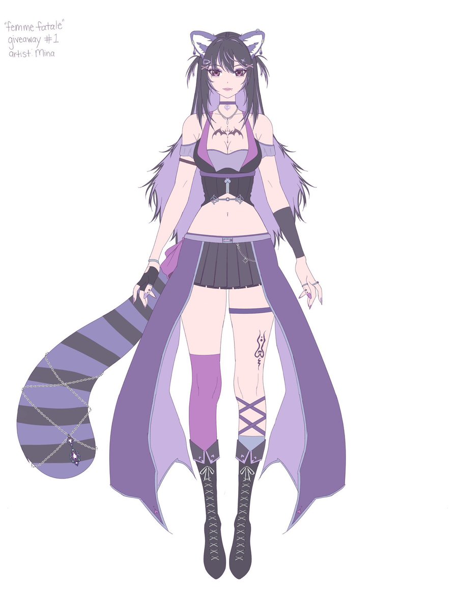 minaurin's tweet image. remember when i made a vtuber design, should i keep making more? i have plenty of ideas! i was thinking of making an angelfish design to sell 👀
*this design is already owned*