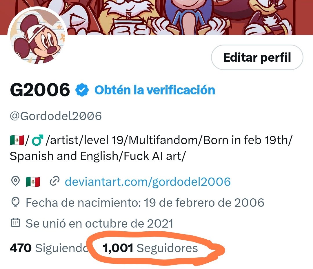 Gordodel2006's tweet image. Guys, I just wanna say that we finally reached 1,000 followers after 3 years of being here.
Thank you so much for your support, and I promise you that I'll keep drawing and moving forward no matter how hard the situation is.
I love you all ❤️.