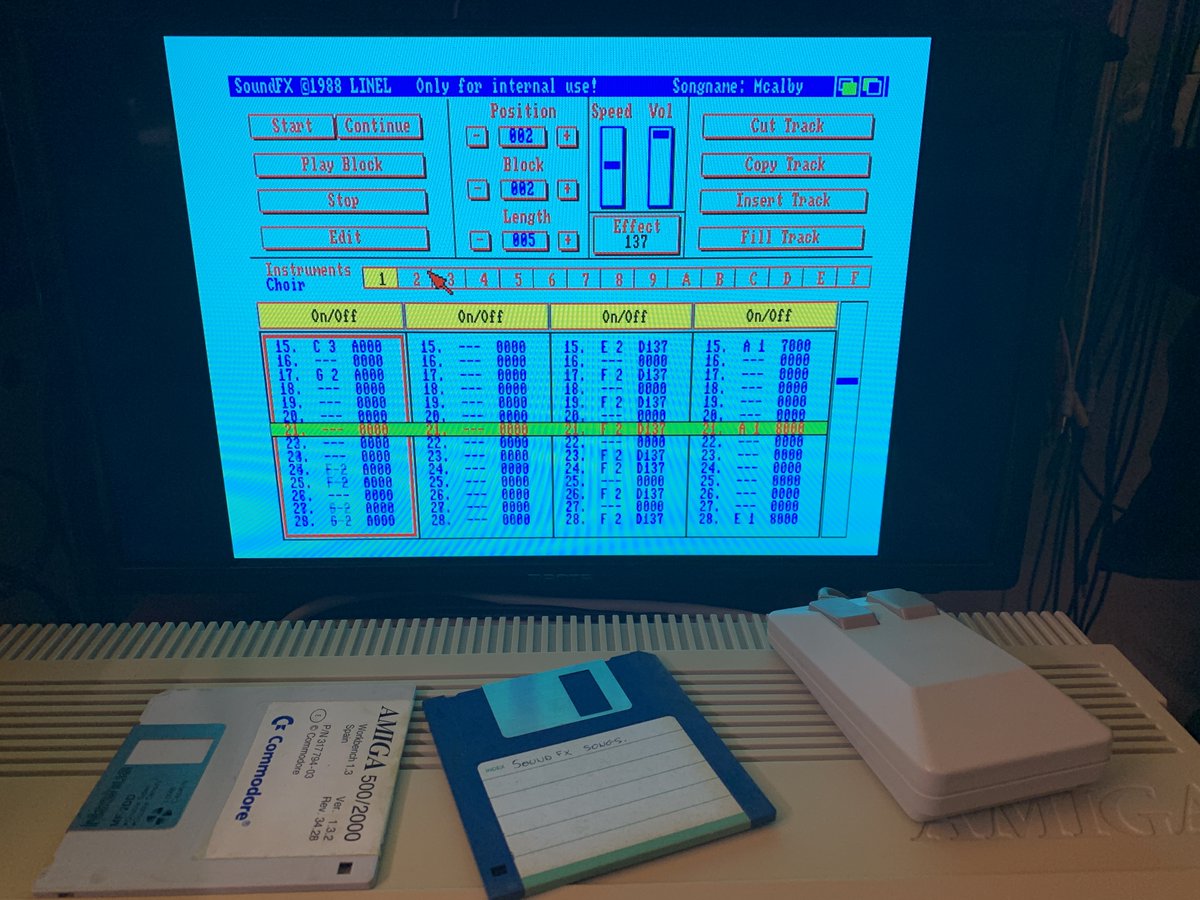 alberto_mcalby's tweet image. I wanted to pay tribute to the 40th anniversary of the Amiga by sharing the first track I composed for the #Amiga500 back in 1988 or 89, but it's too bad, so I'll share my SoundCloud with later tracks instead 😅 Happy #Amiga40! soundcloud.com/joemcalby_amig…