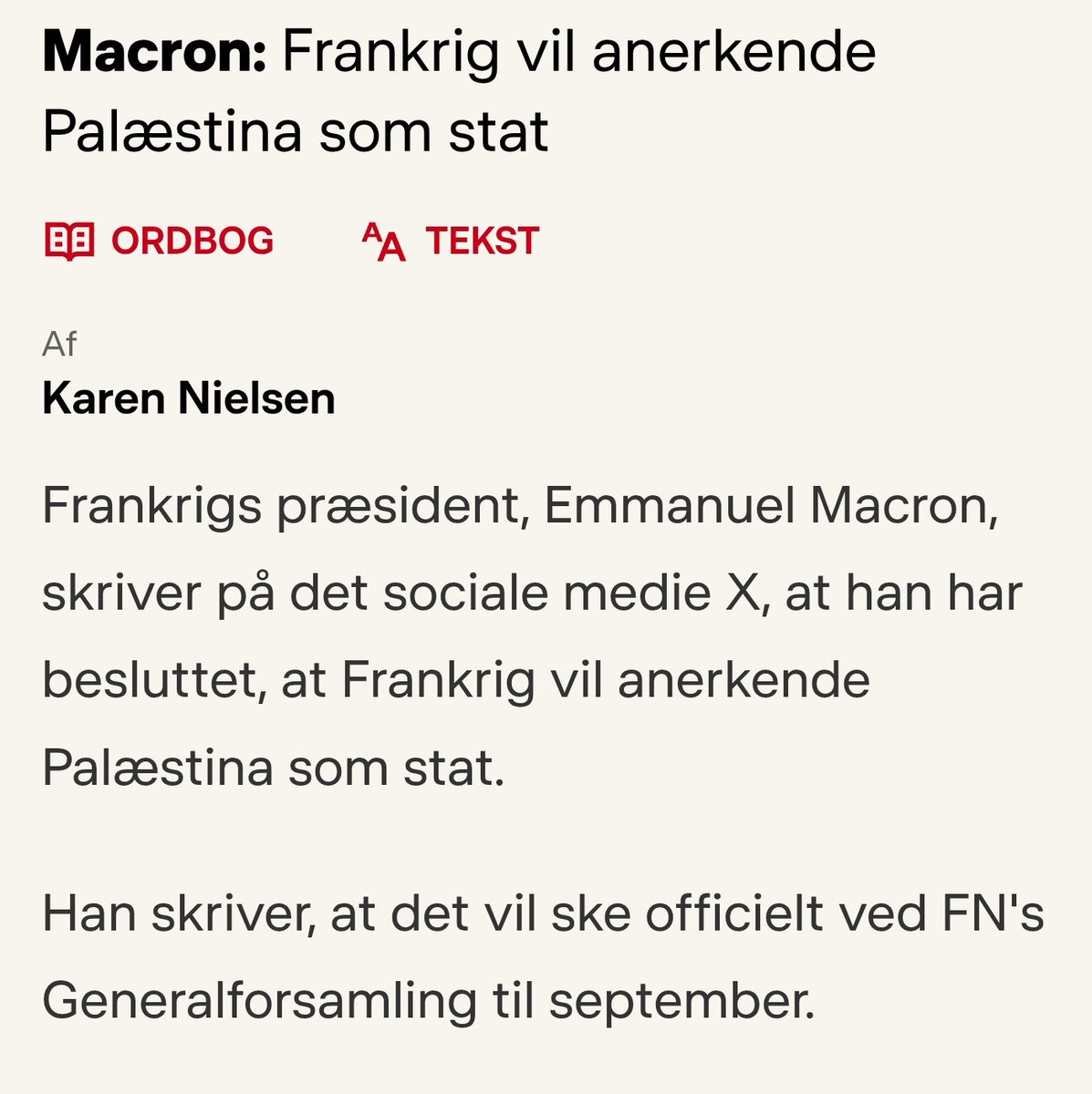 LeZukunft's tweet image. Hvem anerkender Frankrig som stat?