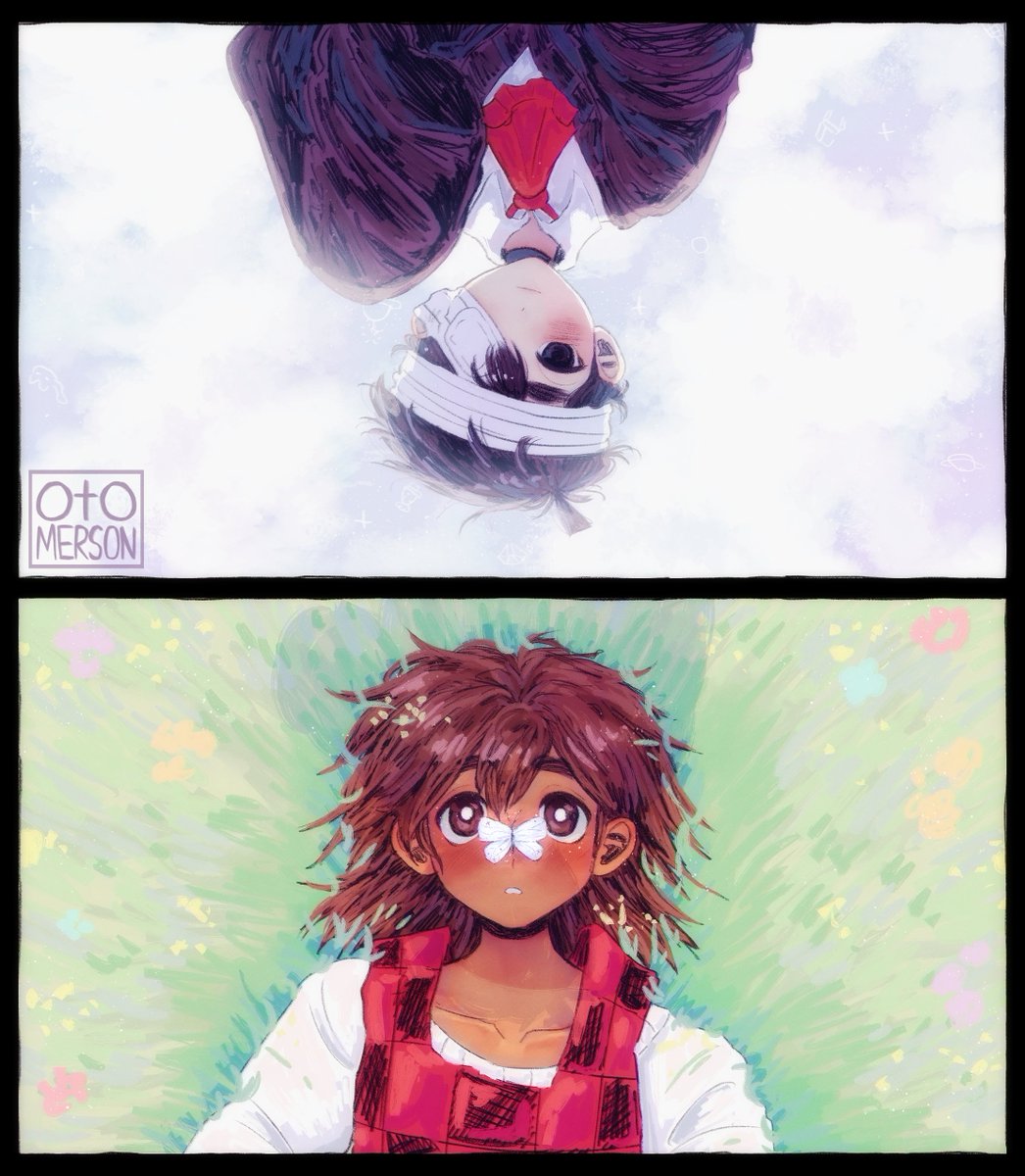 angelic smile ☁️ #OMORIFANART