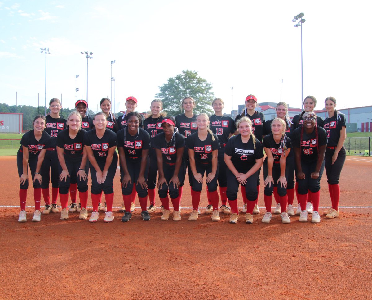 jr_brazier's tweet image. 2025 Cedartown Lady Dawgs Softball