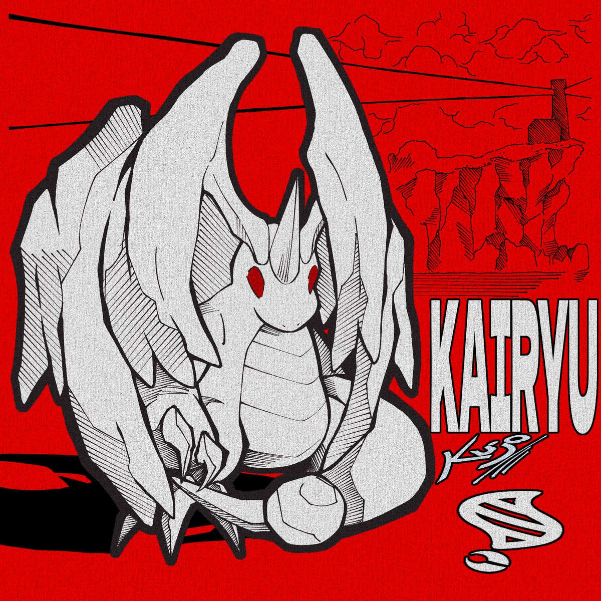 CursedMario's tweet image. mega dragonite