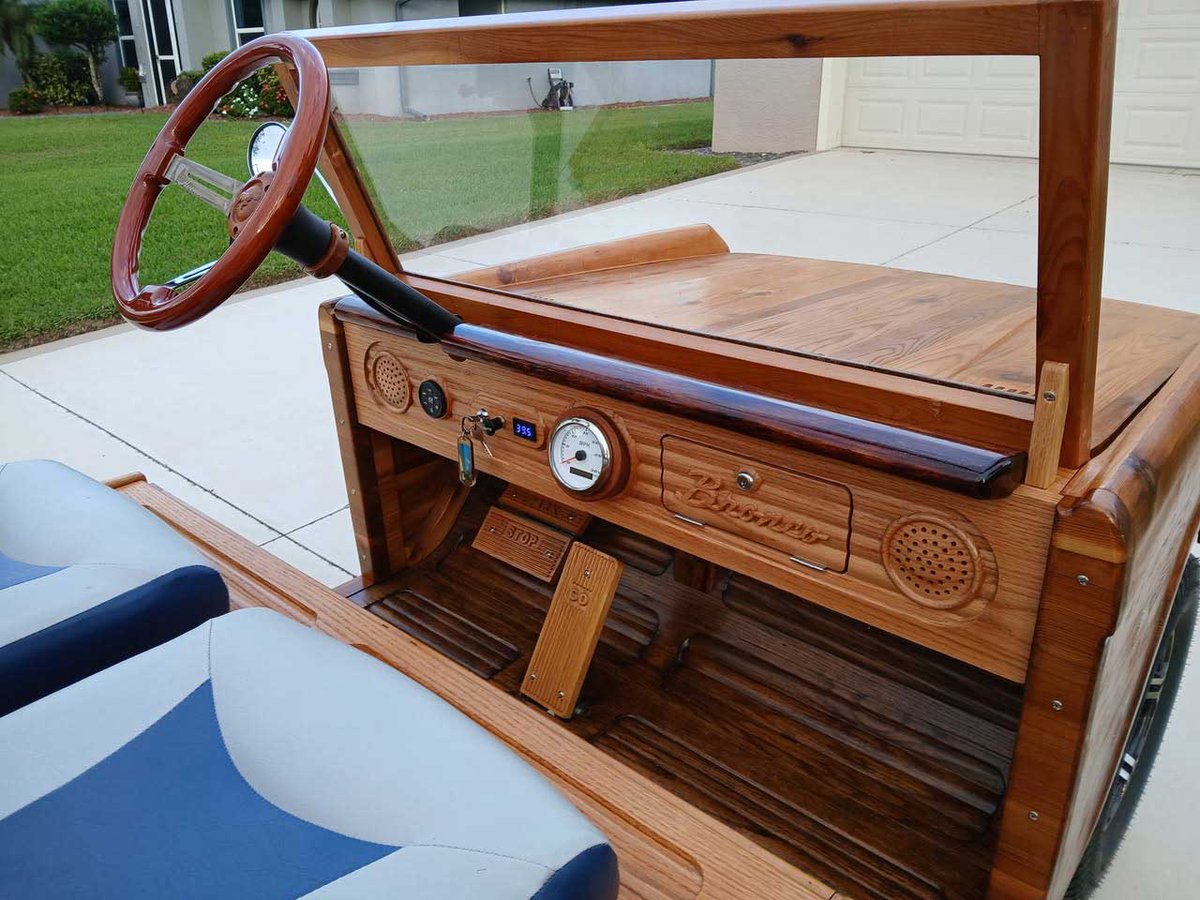 CarveWrightCNC's tweet image. Sometimes a customer comes along with a project that just blows us away. Then there are customers like this who somehow do it all the time. Check out this amazing carved Ford Bronco golf cart. carvewright.com/carving-a-ford…
#CNCproject #cncrouter #carvewright #cncsoftware