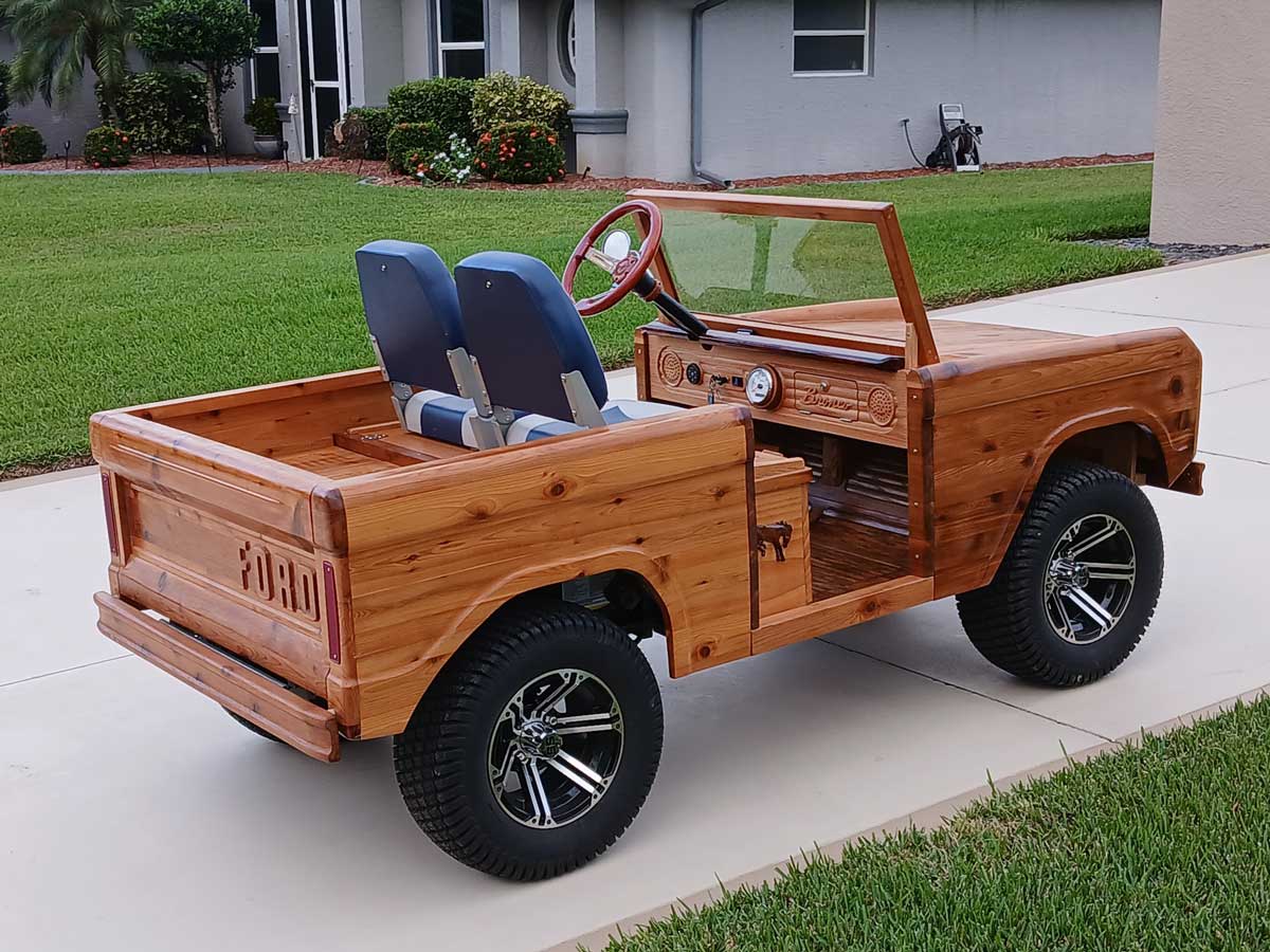 CarveWrightCNC's tweet image. Sometimes a customer comes along with a project that just blows us away. Then there are customers like this who somehow do it all the time. Check out this amazing carved Ford Bronco golf cart. carvewright.com/carving-a-ford…
#CNCproject #cncrouter #carvewright #cncsoftware