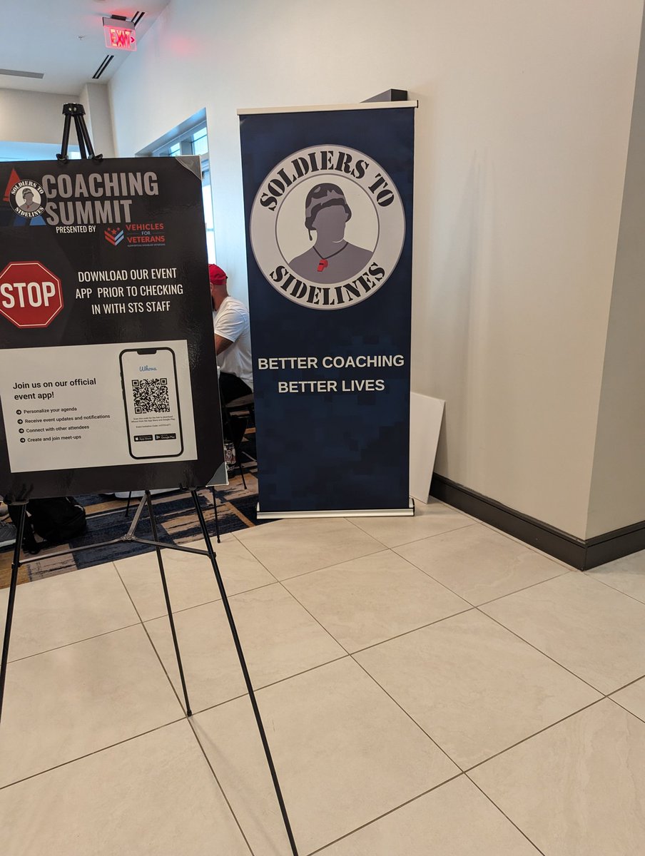 Short trip to Nashville.  Happy to support <a href="/Soldier2Sidelin/">Soldiers to Sidelines</a> and their mission for their 1st coaching clinic.
#AlwaysLearning
#SemperParatus