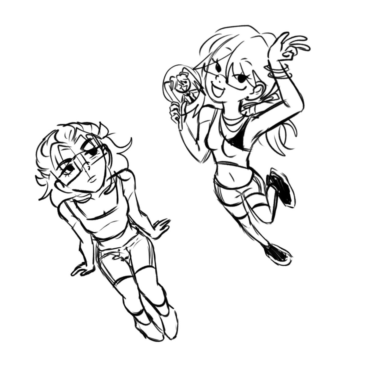 Zuwlii's tweet image. Silly spenji doodles #spenji #dctwt #dc4 #disventurecamp4 #disventurecamp