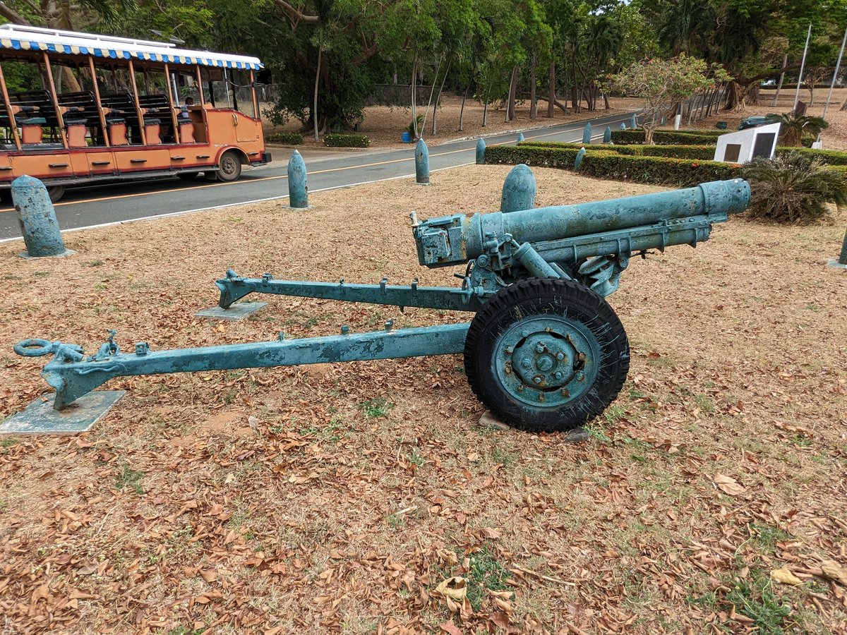 MartinKoenigsb2's tweet photo. March '24 - #MarTMar2Luzon24 Topside Parade Ground - site of the paratrooper retaking of the fort - how many weapons can you name? @wwiimuseum Tour #Topside #ParadeGround #Corregidor #ManilaBay #PhilippinesHistory @jamesmscott3 @USAS_WW1 @Iolanthe2345 @PattonBattalion https://t.co/DJf8WAkPDn