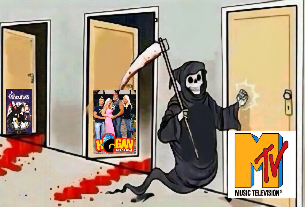 Death is really doing a number on MTVs 00's reality shows.
R.I.P and thanks for the memories.

#OzzyOsbourne #HulkHogan #MTV #Ozzy #Hulkamania #BlackSabbath #NWO