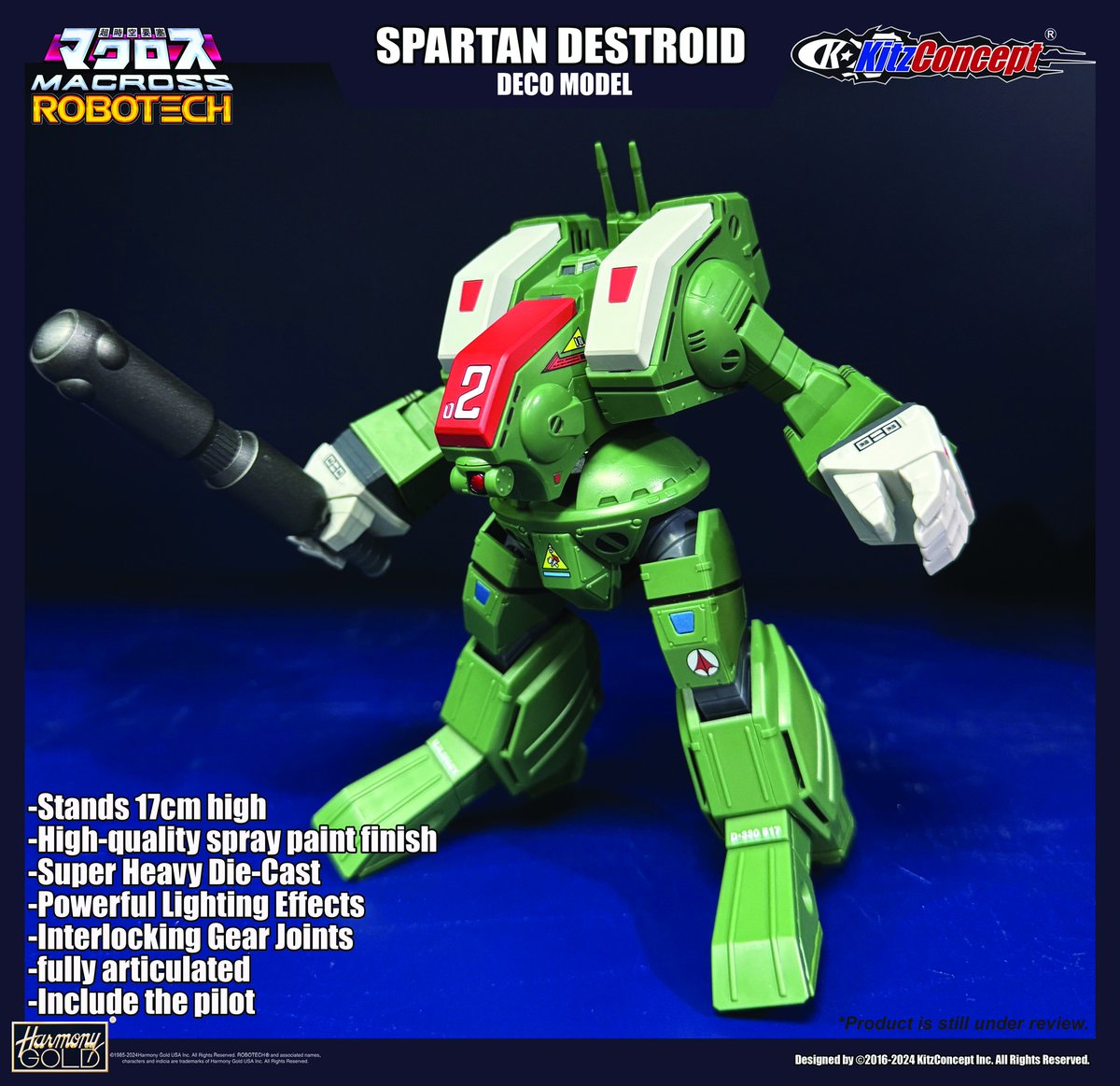 RobotechNews's tweet image. You asked for #Robotech: The #Macross Saga Destroids, and our friends at KitzConcept has answered the call for our 40th Anniversary.
ORDER HERE: kitzconcept.com/index.php?rout…
#SDCC #80s #anime #toys