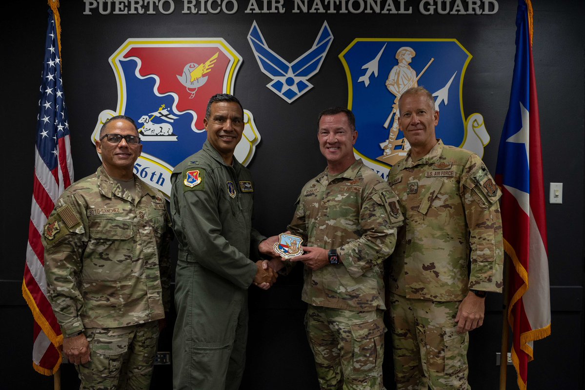 156th Wing (@156wingprang) on Twitter photo Train hard, fight easy! 🇺🇸🇵🇷
#Airmen with the 156th Wing, PRANG and the <a href="/118thWing/">118TH Wing</a>, TNANG, trained together last week at Muñiz Air National Guard Base, to improve joint operational readiness and build lasting professional relationships. Train hard, fight easy! 🇺🇸🇵🇷
#Airmen with the 156th Wing, PRANG and the <a href="/118thWing/">118TH Wing</a>, TNANG, trained together last week at Muñiz Air National Guard Base, to improve joint operational readiness and build lasting professional relationships.