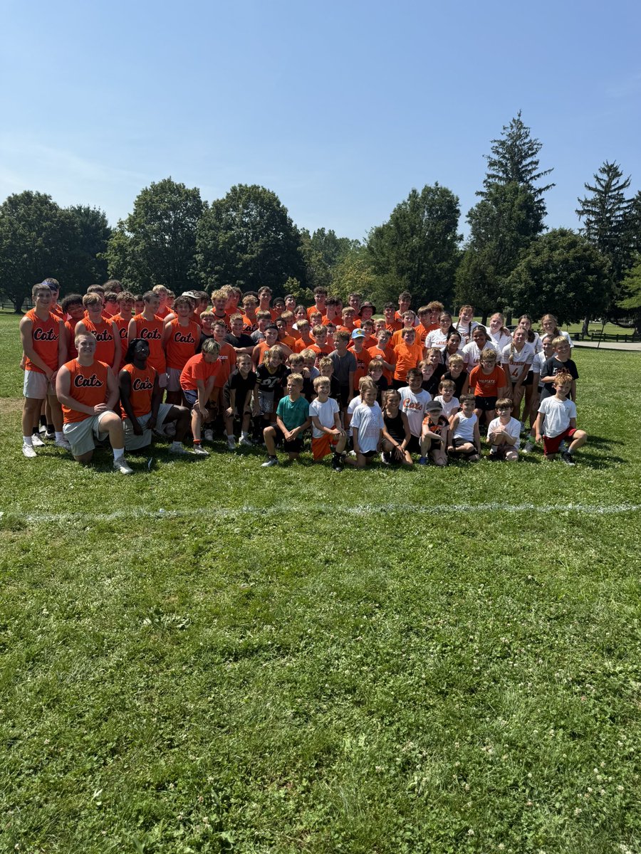 Great day for football in Latrobe 👏🏻🏈