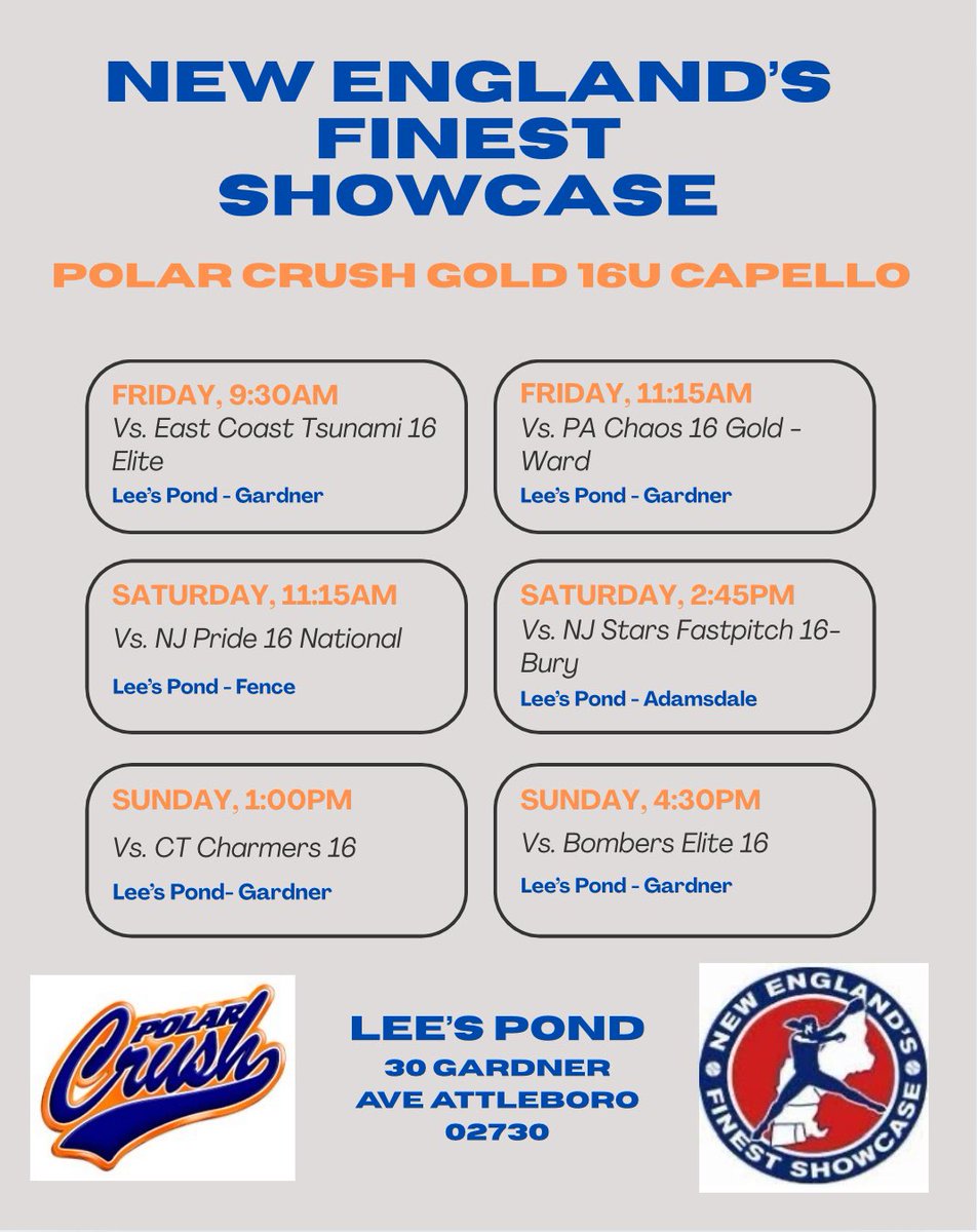 Last showcase of the summer!!