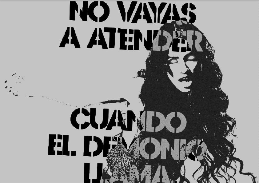cobraespos's tweet image. les cambia la mirada, no vayas a atender cuando el demonio llama.