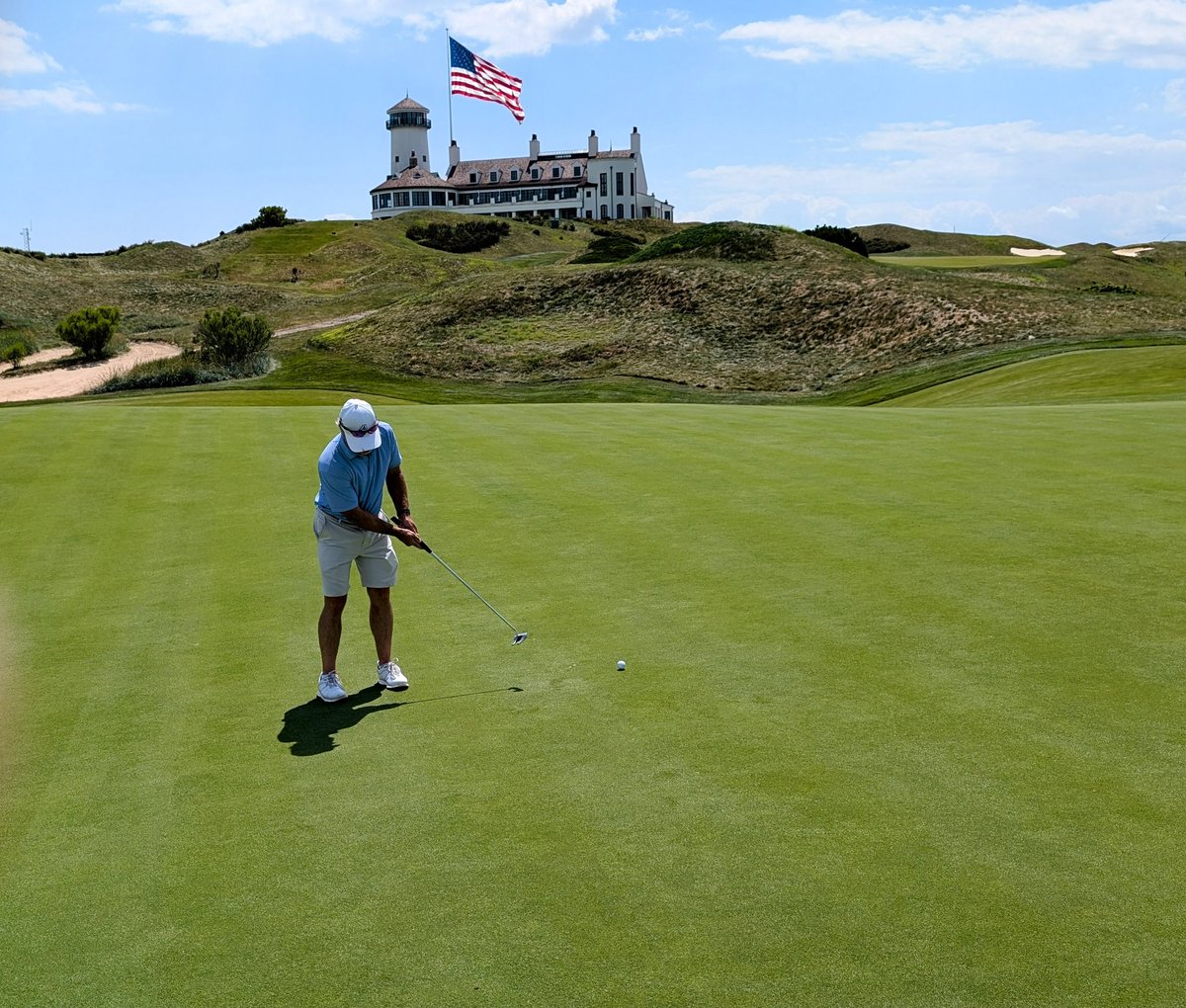 THE BEST ADVICE FOR...
New greens, accept it will take two to three years for a bentgrass surface to mature.
DO NOT rush to open &amp; pressure your super to chase green speeds -- forget 12 ft the first year. 
Making a smooth surface -- light frequent sand topdress before mowing low.