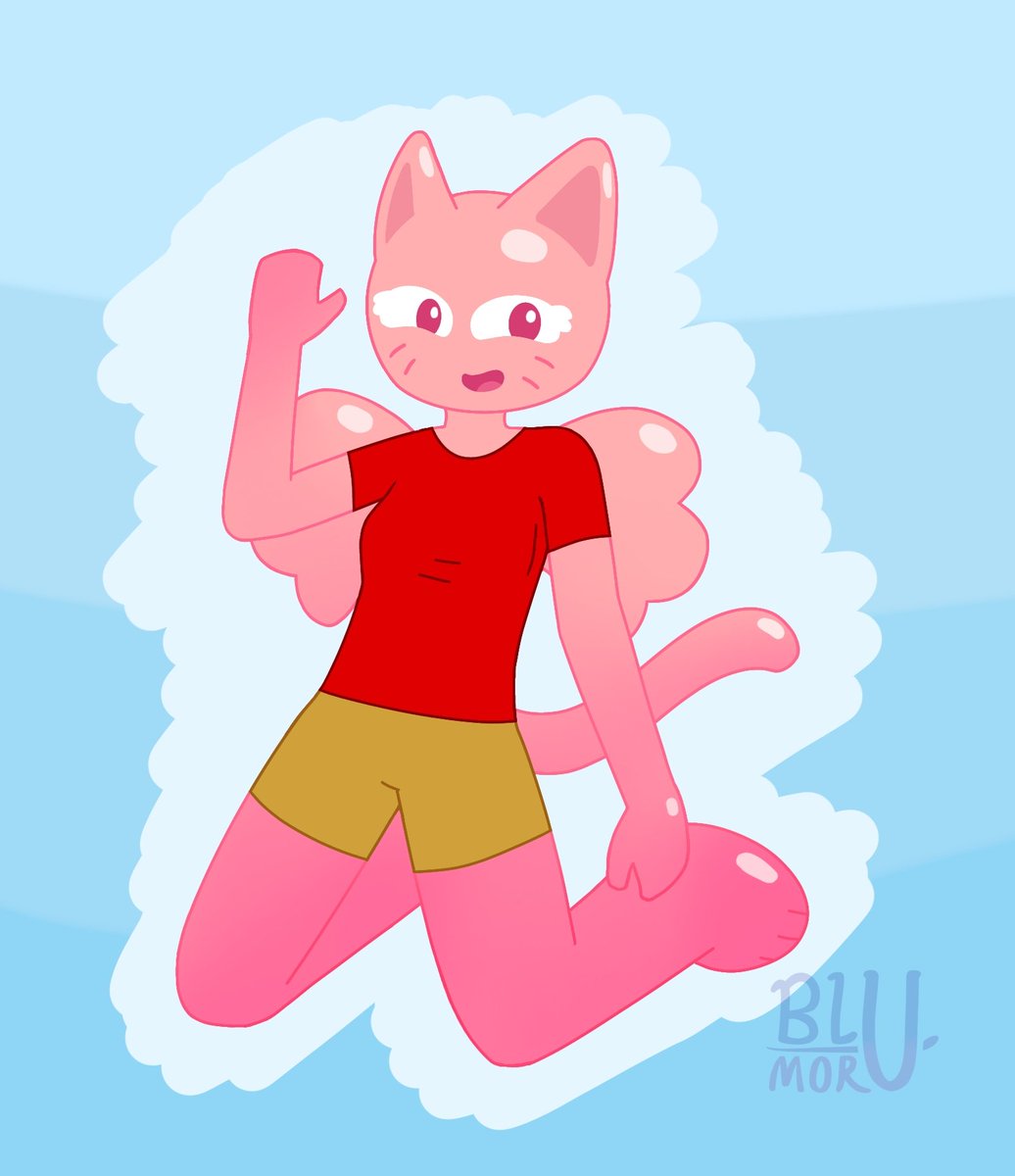 Abigail says Hi
Artfight attack on <a href="/DeltaplanetArt/">Deltaplanet</a> 
(posting this in 3am is insane)