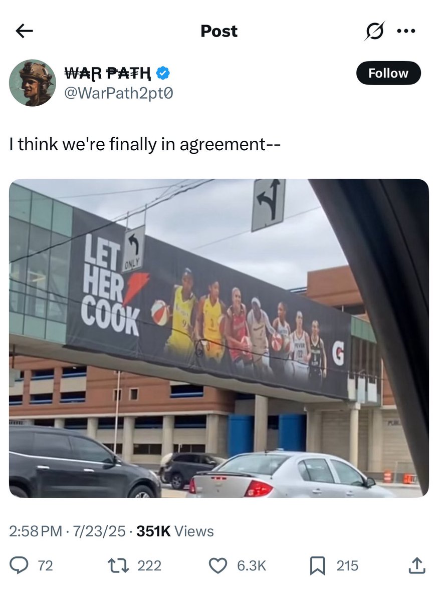 I don’t think Gatorade &amp; the WNBA fully thought this marketing campaign through 😆