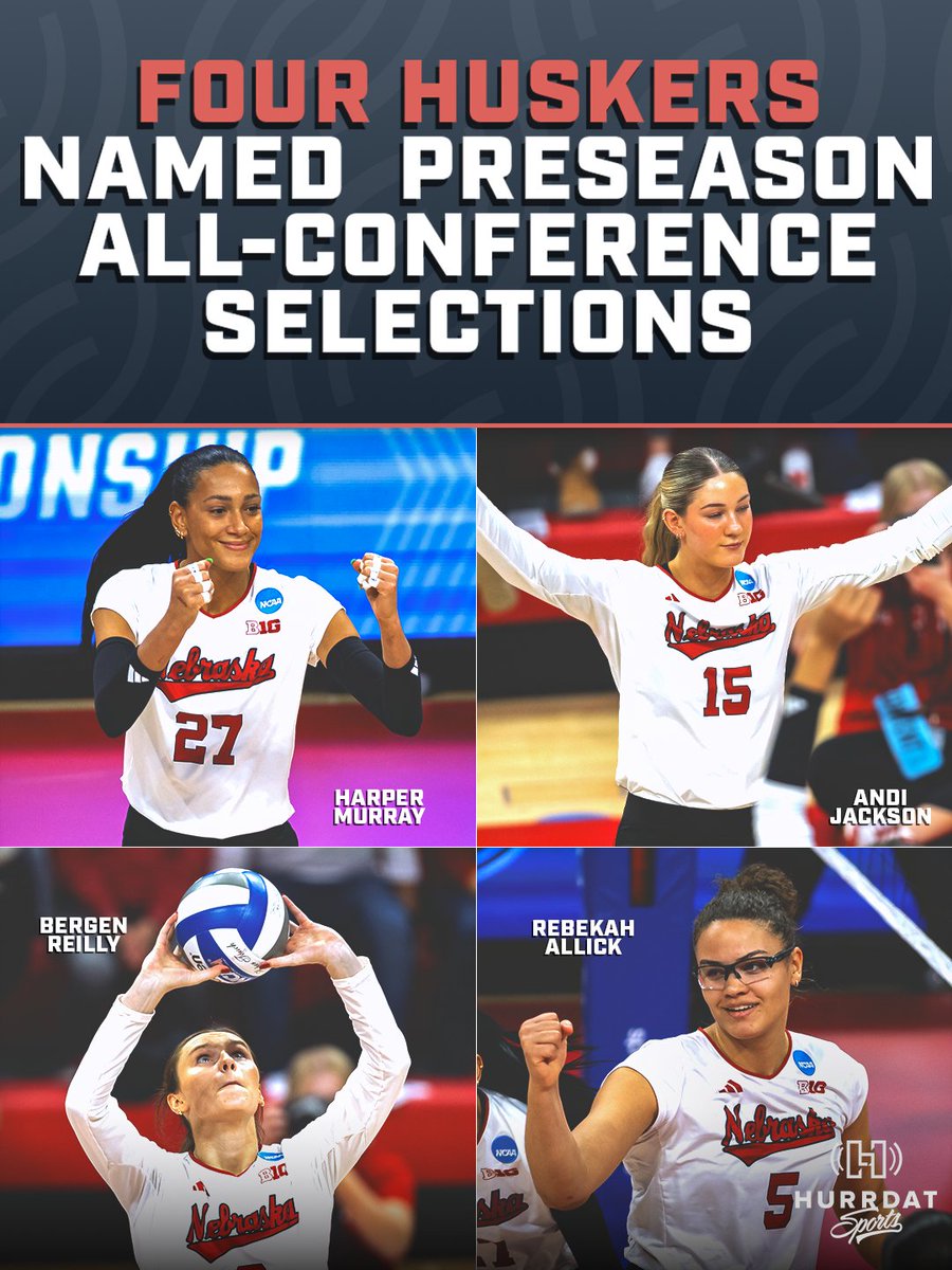 Expectations are high for DBK and the Nebraska volleyball program ahead of the 2025 season. 👀

#GBR | #Huskers