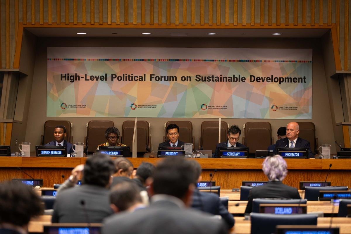 Journal_UN_ONU's tweet image. 🌍 Closing Reflections from the 2025 High-Level Political Forum on Sustainable Development 🕊️
After two weeks of powerful dialogue, collaboration, and renewed commitments, the 2025 HLPF has officially concluded—leaving behind a shared sense of determination to accelerate…