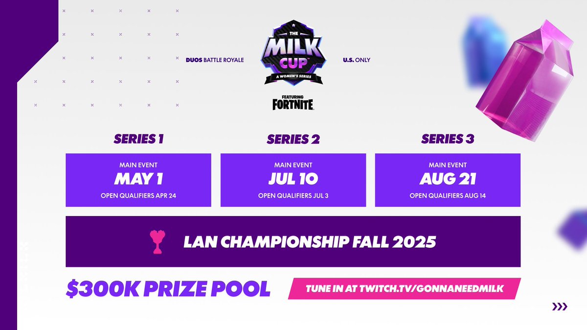 RaidiantGG's tweet image. Don&apos;t miss your final chance to secure a spot at @Twitchcon LAN 👀

Registration for @GonnaNeedMilk #TheMilkCup Series 3 Open Qualifier closes Tuesday, July 29th at 11:59pm ET.

Sign up now ➡️ raidiant.link/GonnaNeedMilk