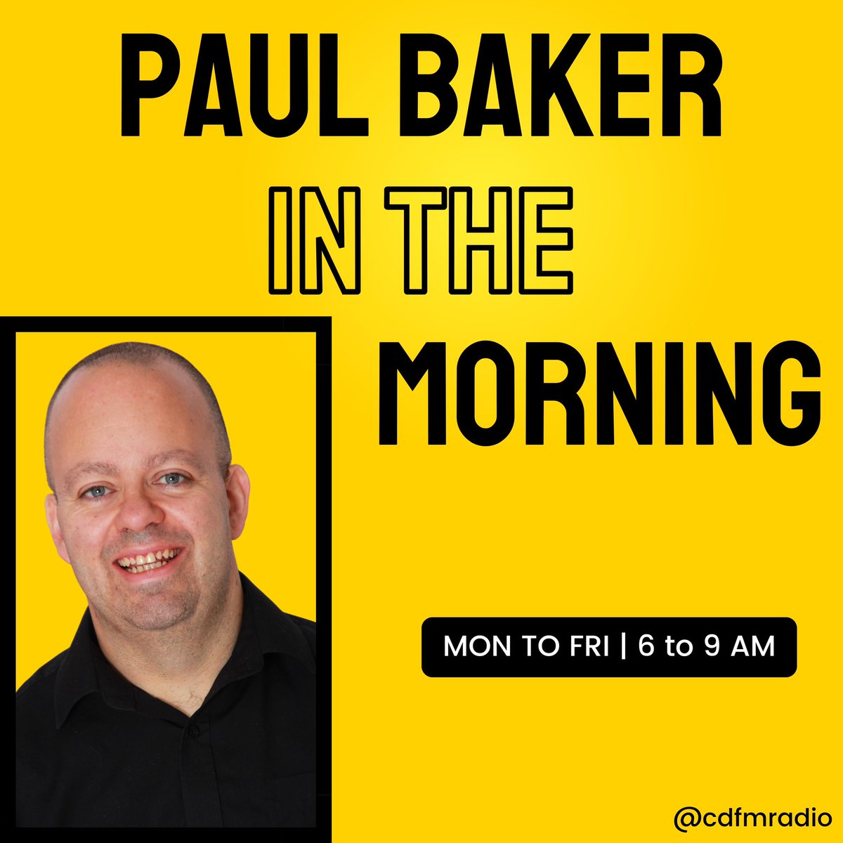 CD FM (@cdfmradio) on Twitter photo Join <a href="/PaulBakerDJ/">Paul Baker</a> tomorrow at 6 am and get into weekend mode! We’ve got the biggest hits, loads of laughs, and that perfect Friday energy to start your day right 🎉☀️🎶 Join <a href="/PaulBakerDJ/">Paul Baker</a> tomorrow at 6 am and get into weekend mode! We’ve got the biggest hits, loads of laughs, and that perfect Friday energy to start your day right 🎉☀️🎶