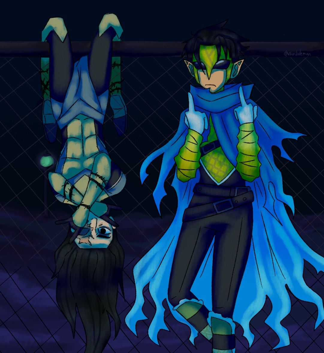 randodemon's tweet image. Revenge for @decay1ngs :)