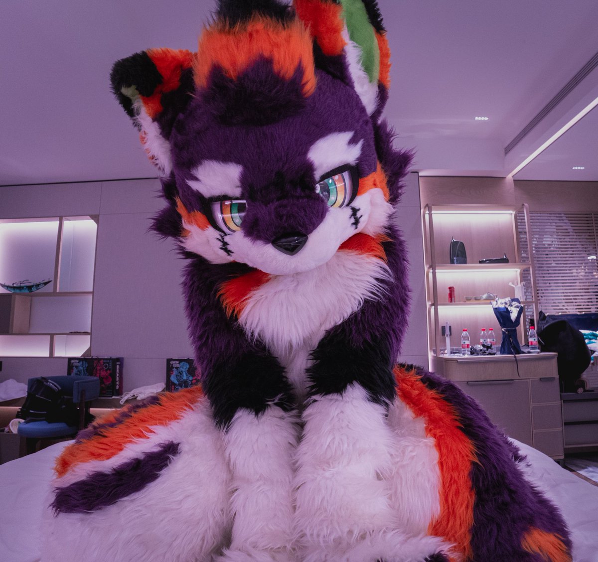 而世界的美好就在于此。
📷：<a href="/Lingahems/">柊羽</a> 
#FursuitFriday