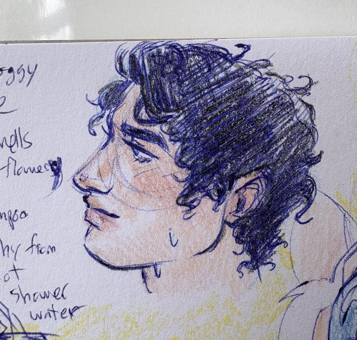 Kerfufflearts's tweet photo. I forgot I drew Johnny Splash and that’s a crime. https://t.co/zTMKk6t97y