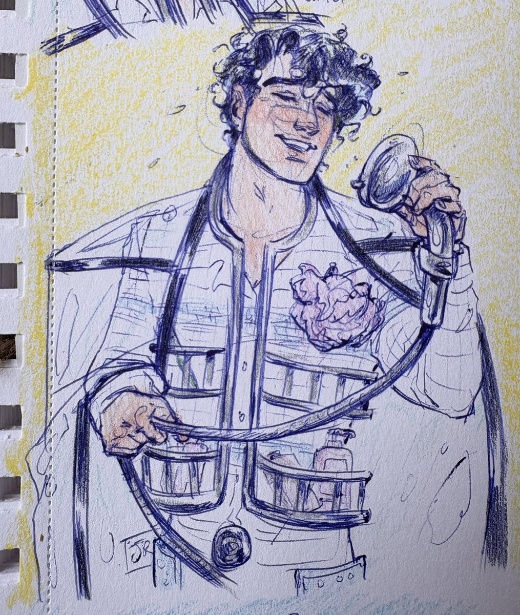 Kerfufflearts's tweet photo. I forgot I drew Johnny Splash and that’s a crime. https://t.co/zTMKk6t97y