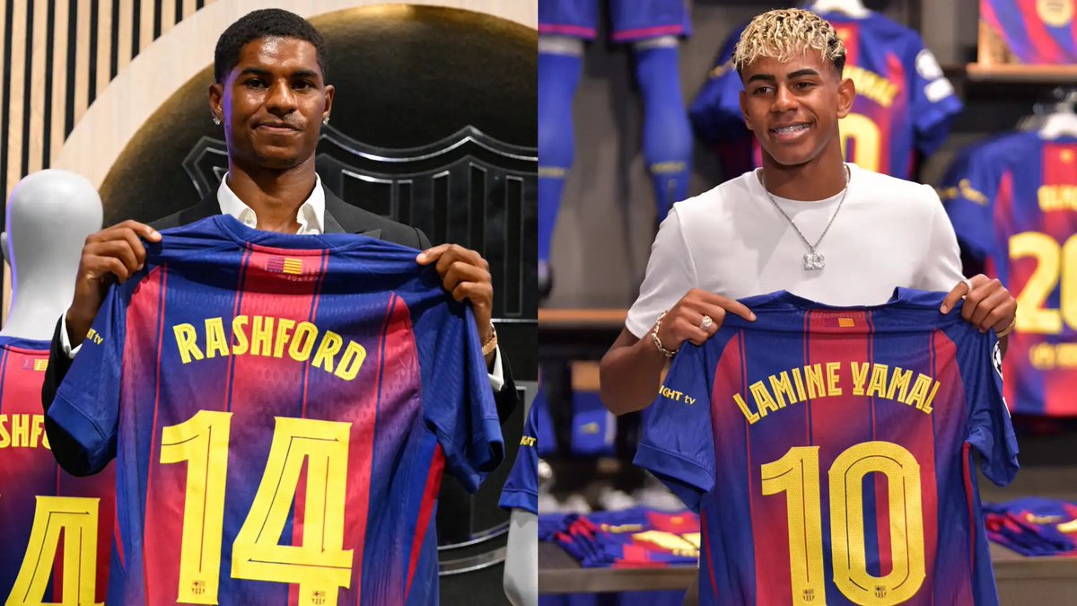 BarcaUniversal's tweet image. Who are you most excited to play with at Barcelona?
Rashford: "Lamine Yamal."