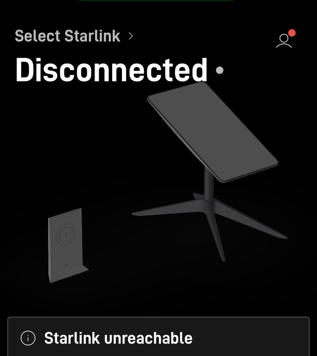 My #starlink is down so here’s a haiku about the loss of internet… 😂

Starlink's silence deep,  
A pilgrim on a long quest,  
Lost in stillness' grip.