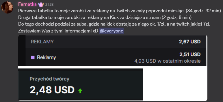Olosmilionos's tweet photo. Nie ma to jak za niemal 40 razy więcej pracy dać pracownikowi niemal tyle samo co konkurencja. @Twitch w takim tempie pójdzie śladami Osbourne'a czy Hogana, czyli po prostu zdechnie. To jest jakiś absurd, a jak już wszyscy wiemy to nie jest jedyny taki przypadek. XD! https://t.co/exexkJeJYl