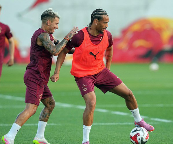 📸 Das erste Training von Leroy Sane beim türkischen Rekordmeister Galatasaray!