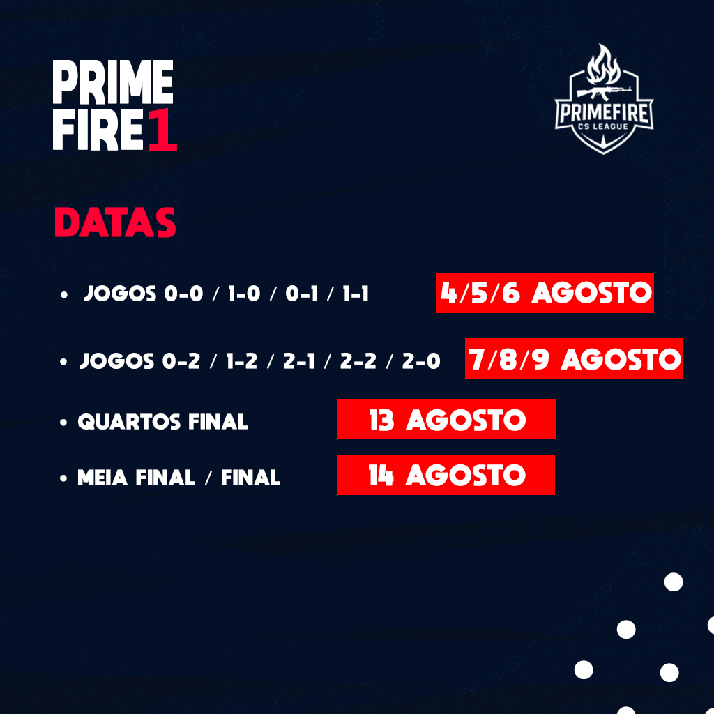 PrimeFire CS League tweet media