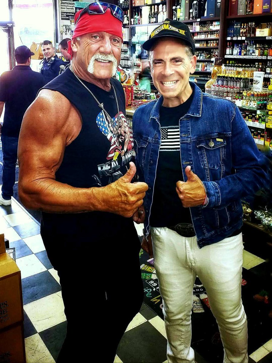 JohnAkouri's tweet photo. Rest easy Hulkster. My childhood was better because of you. https://t.co/doJwJCp94Y