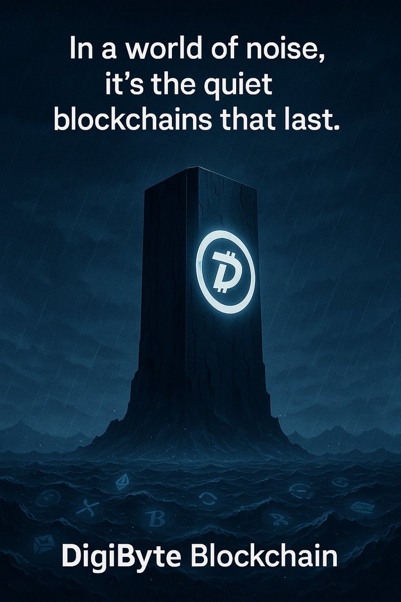 DigiByteFORCE's tweet image. DigiByte doesn’t exist to impress.
It exists to endure.
Built with purpose.
Maintained by principle.
Run by people, not profit.
In a world of noise, it’s the quiet blockchains that last. $DGB