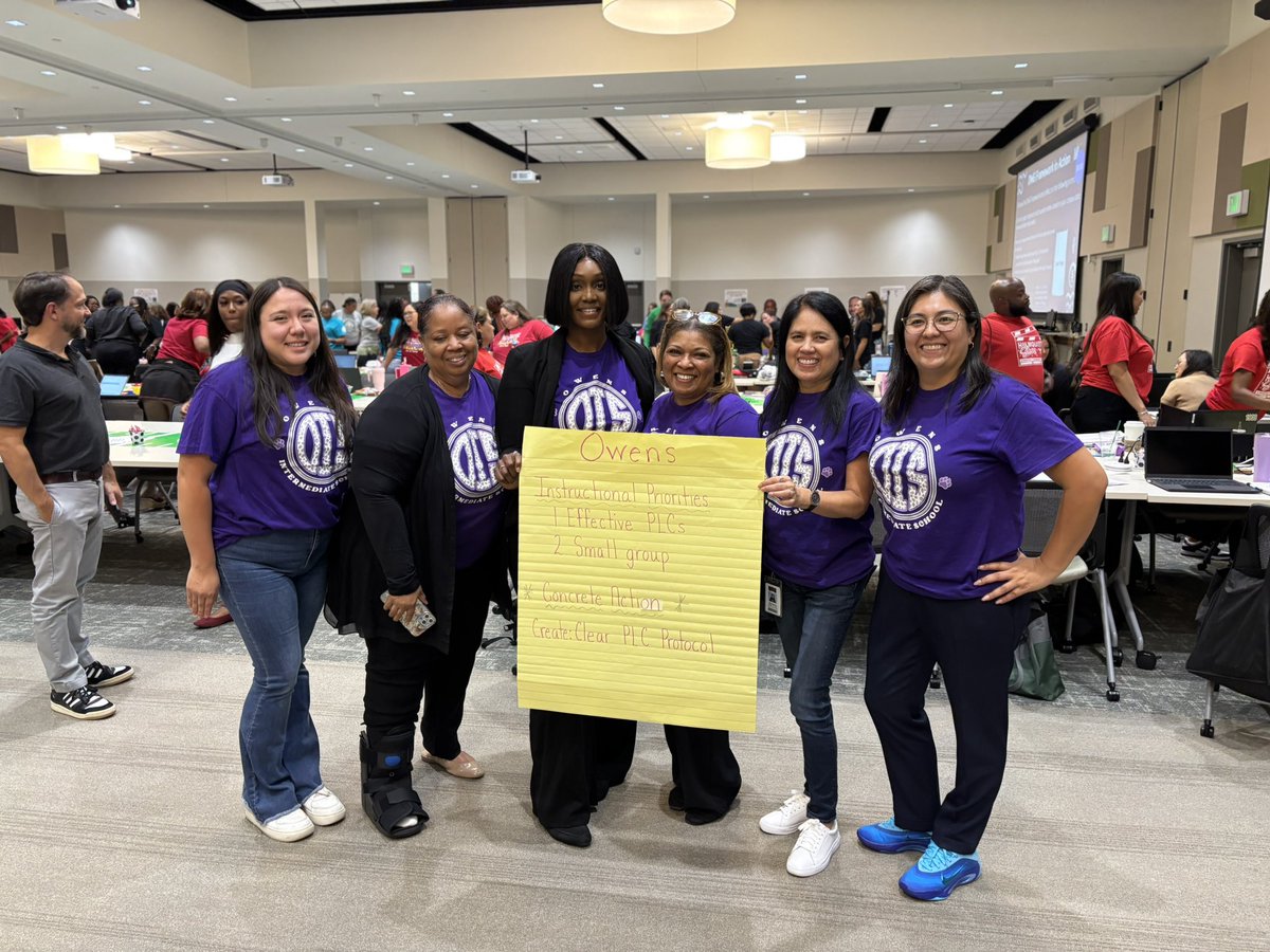 Maria Gonzales (@ms_gonzales_13) on Twitter photo A major takeaway from this session was confirmation on our focus for our instructional priorities at <a href="/OwensInt/">Owens Intermediate</a> 1)Effective PLCs 2)Small Group 3)Data Rich Year <a href="/DWGEducateServe/">DWG Educate & Serve LLC</a> A major takeaway from this session was confirmation on our focus for our instructional priorities at <a href="/OwensInt/">Owens Intermediate</a> 1)Effective PLCs 2)Small Group 3)Data Rich Year <a href="/DWGEducateServe/">DWG Educate & Serve LLC</a>