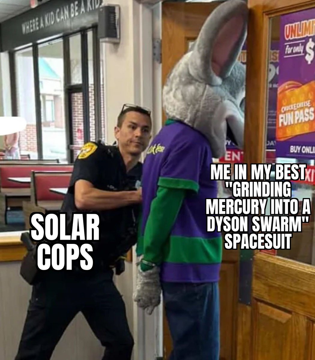 "What is the charge? Consuming a planet? A succulent rocky planet?"