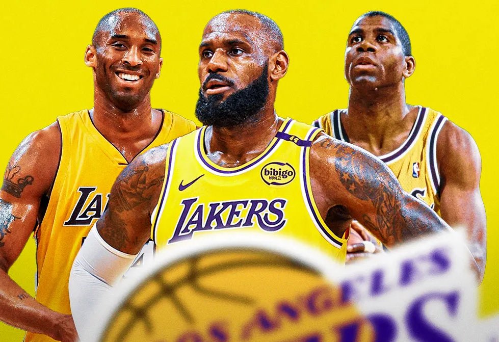 PlayoffChris_'s tweet image. TOP 5 GREATEST LAKERS OF ALL TIME:
1. LeBron James
2. Kobe Bryant
3. Magic Johnson
4. Kareem Abdul-Jabbar
5. Shaquille O’Neal