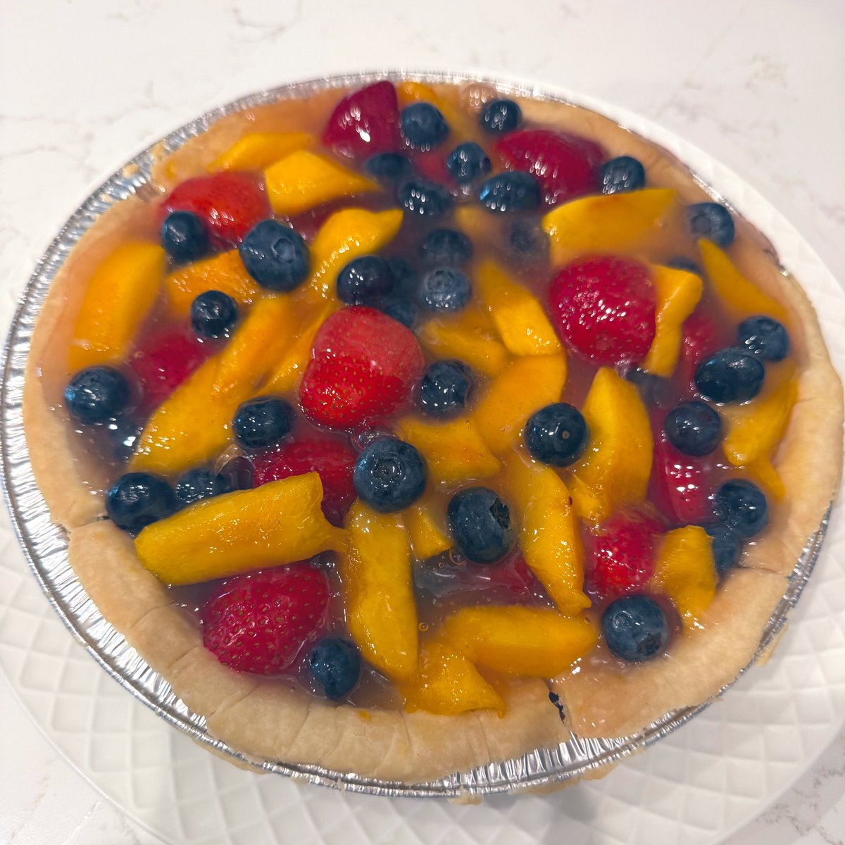 ascripturedlife's tweet image. I love making this easy & delicious fruit pie in the summertime! If you’d like the recipe, I included it in this blog post: ascripturedlife.com/2016/07/10/mak…