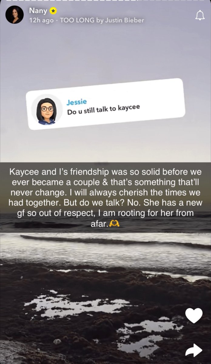 RyanJohn___'s tweet image. Nany confirms she no longer talks to Kaycee and Kaycee has a new girlfriend