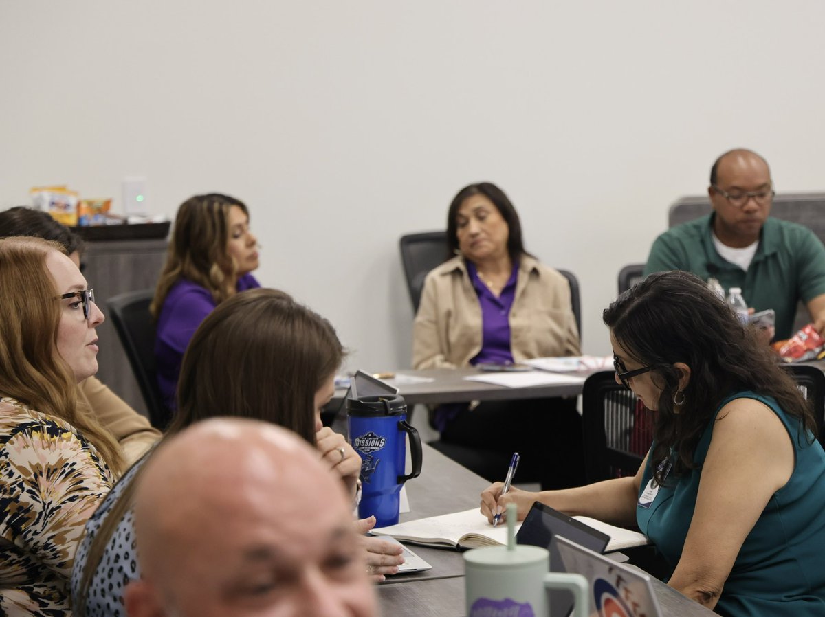 New school year, fresh faces! Our new #SMCISD administrators made their rounds, connecting with each department to build strong relationships and ensure a smooth, successful start to the 25-26 academic year. Here's to teamwork and a great year ahead! #RattlerUp
