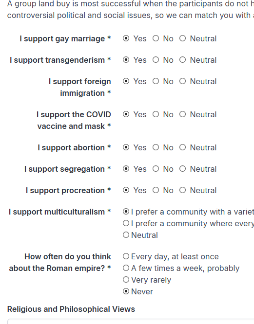 CerosTV's tweet image. Found out about this micro white ethno State called "Return to the land"
only white people are allowed and its legal because its a Private association like a club.