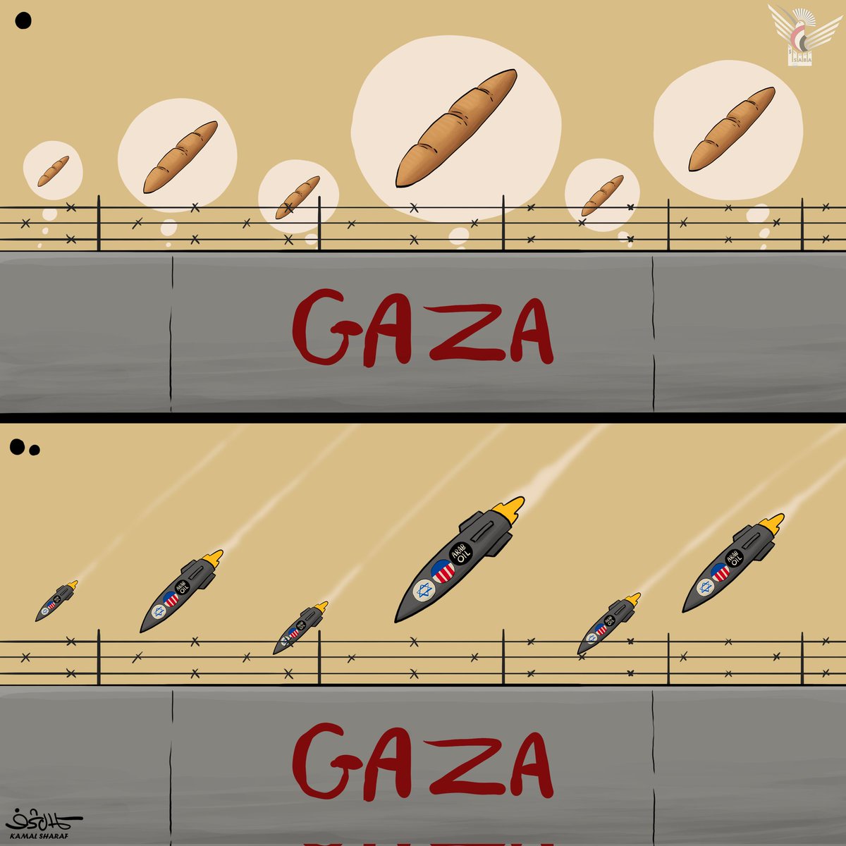 alharthalafri2's tweet image. موجهات إعلامية مستنبطة من كلمة السـ.يد القائد لهذا اليوم ..!!
1 - فضح جريـ.ـمة الإبادة بالتجـ.ـويع والإمعان في قتـ.ـل الطفولة والنسوة ..
2 - تعرية دور أمريـ.كا والغرب المتصـ.هين والتطـ.ـبيع المخزي ..
3- التأكيد على الصـ.مود الأسطوري للمقـ.ـاومة الفلسـ.ـطينية وفاعلية الإسناد…