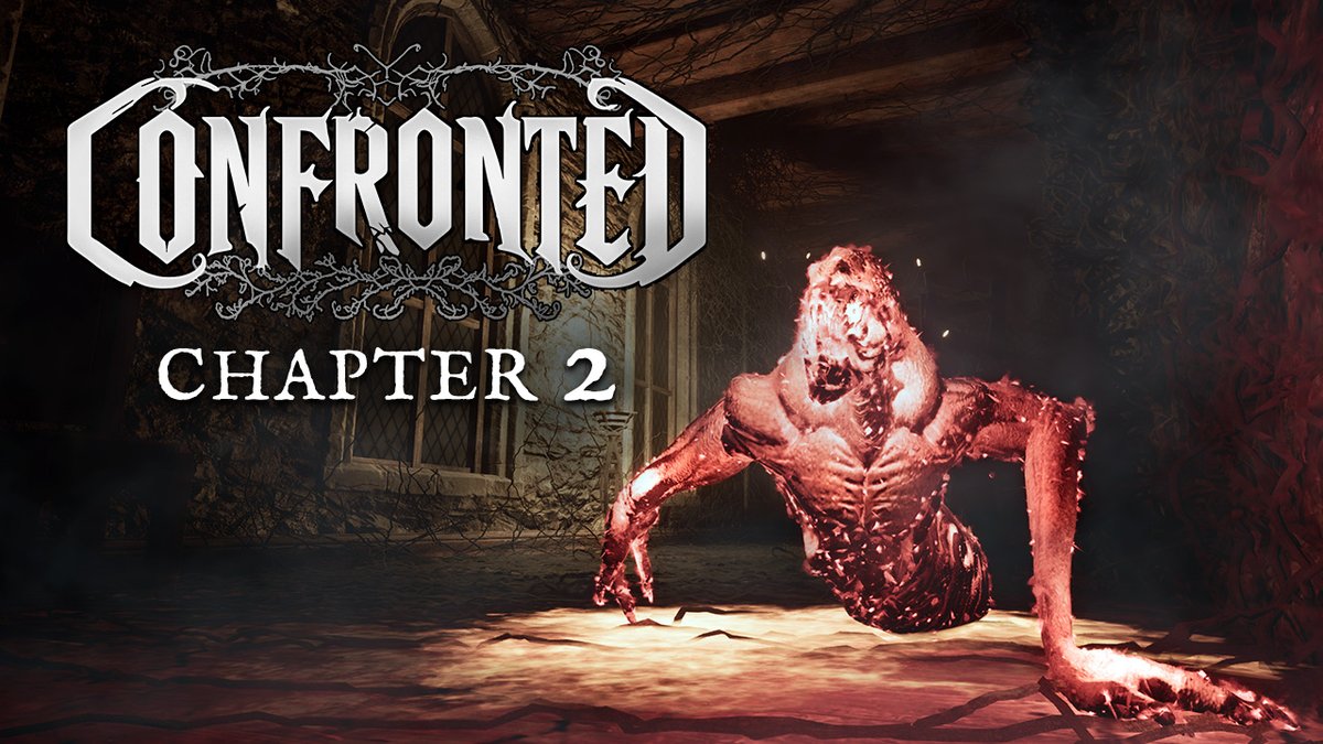 Confrontedgame's tweet image. Youtube Thumbnail for official trailer this Saturday. Hopefully hits the right note?
#indiegame #horror