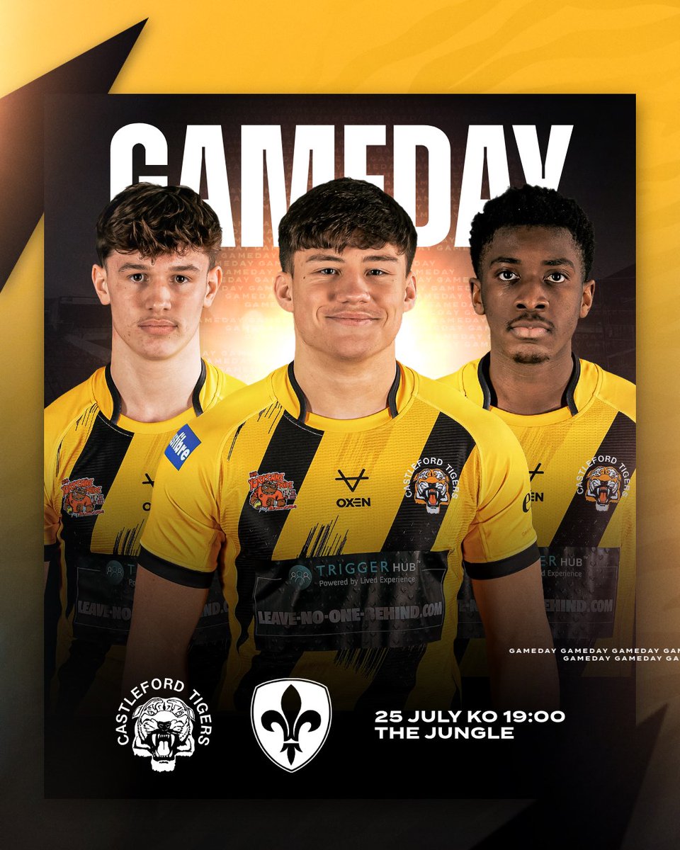 CTRLFC's tweet image. GAMEDAY
This evening our Academy will take on Wakefield Trinity at The Jungle!
#COYF 🐯