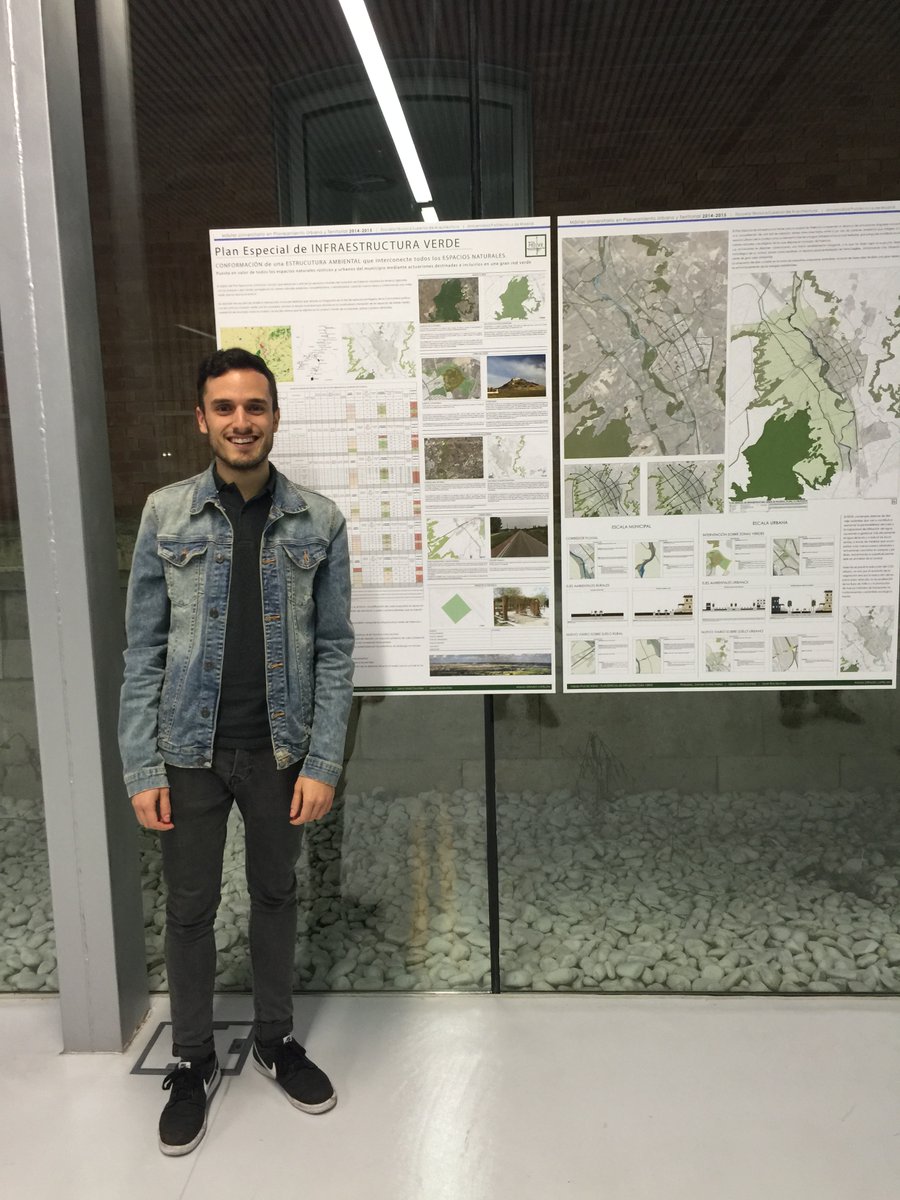 Bueno, para que no haya dudas, este soy yo hace 11 años entregando mi trabajo de fin de Máster (Planeamiento Urbano y Territorial) en la Universidad Politécnica de Madrid ( <a href="/ETSAMadrid/">ETSAM</a> ). Qué profesores más maravillosos. ❤️