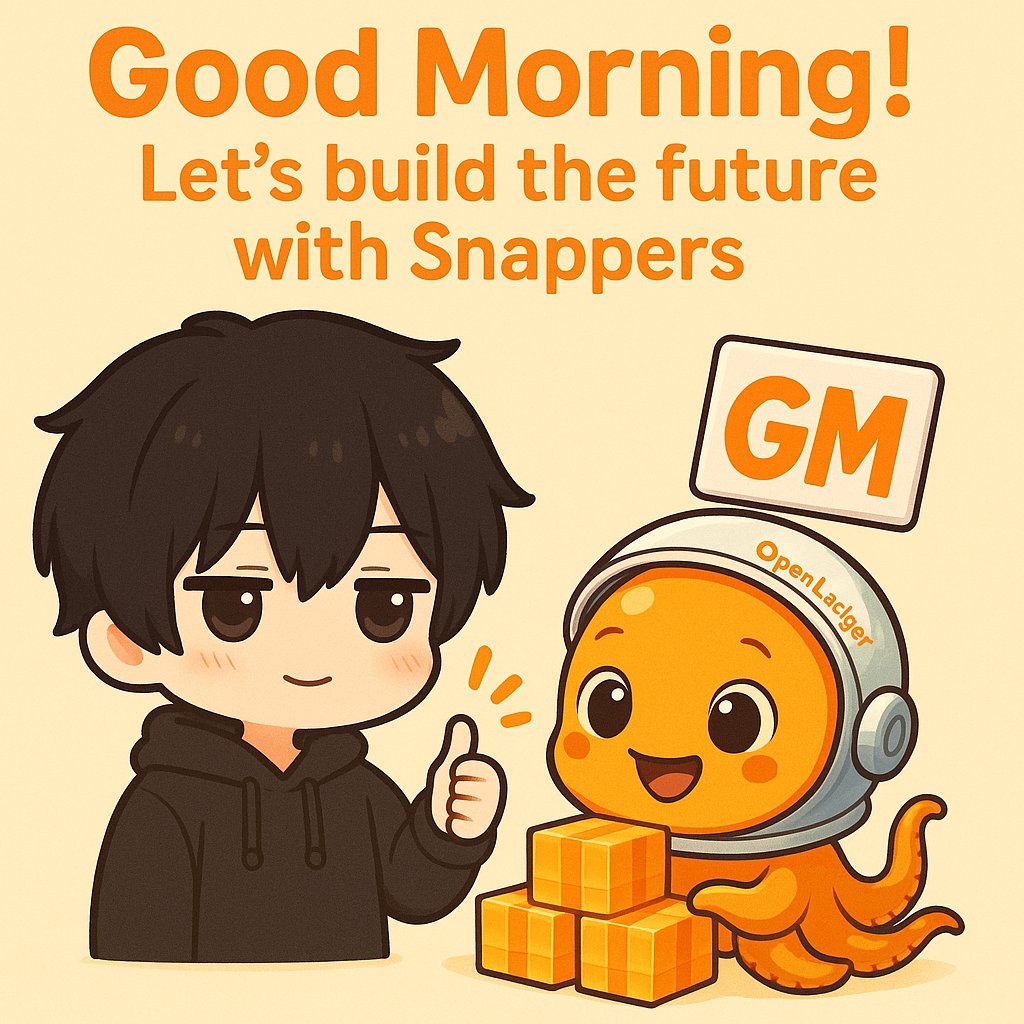 RakaSiwi2100's tweet photo. Gm family ❤️☕️
Now’s the best time to Snap for @OpenledgerHQ airdrop.🪂
#OctoSnapboard https://t.co/w0ExwMkSrU